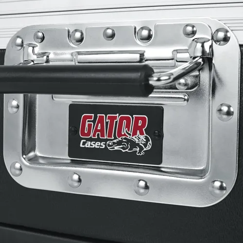Vista 7 de Gator Cases Moldeado Pop-Up Mixer Case w/Wheels, 12U, 6.5" Profundidad (G-MIX-12 PU)