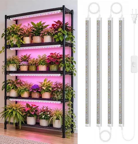 Vista 12 de Luces de cultivo para plantas de interior, luz de crecimiento
