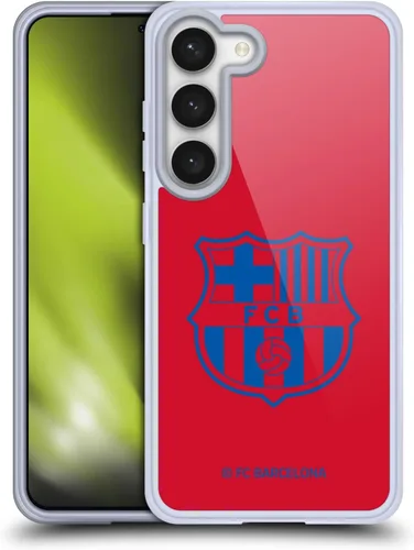 Vista 51 de Head Case Designs Funda de gel con licencia oficial del FC Barcelona Barca Crest Patterns [protección de grado militar] compatible con Google Pixel 3