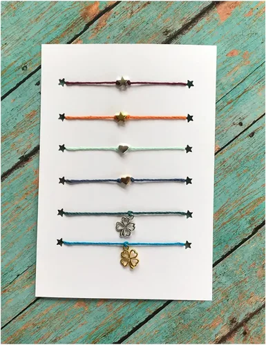 Vista 5 de SENIOR Class of 2024 CheerDance Graduate Wish Bracelet, Graduation, Senior Year, Sports Team Party Favor Gift, End of Season, Make A Wish, Team Wish