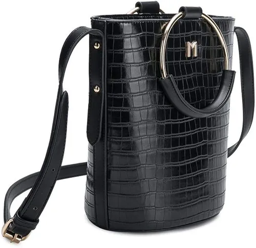 Vista 2 de Melie Bianco Stella Negro Faux Croc
