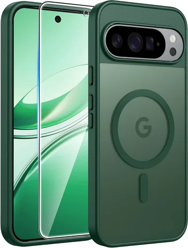 Vista 80 de FNTCASE para Samsung Galaxy Z Fold 7 Estuche Magnético: Funda de Teléfono Celular con Textura Mate Translúcida, Protección contra Caídas de Grado