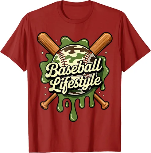 Vista 47 de Baseball Life Style 101 Apparel Youth Drip Baseball Boys Kid Camiseta