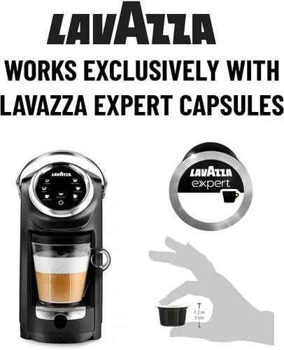 Vista 4 de Lavazza Expert Coffee Classy Plus - Máquina de café espresso y café todo en uno (incluye recipiente de leche integrado)
