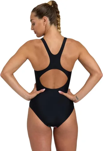 Vista 2 de Arena Traje de baño Feel Flower Control Pro Back para mujer