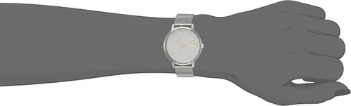Vista 2 de Lacoste 2001078 - Reloj de cuarzo para mujer con correa de acero inoxidable color plateado