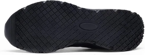 Vista 4 de Bruno Marc Zapatos de trabajo antideslizantes para hombre, zapatos de trabajo ligeros impermeables y tenis de restaurante o servicio de alimentos