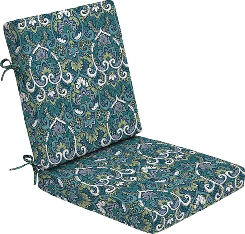Vista 20 de Arden Foam - Cojín para silla de comedor al aire libre, 20 x 20 pulgadas, fabricado con espuma ProFoam, resistente a la lluvia, resistente a