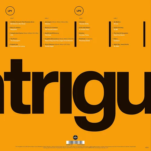 Vista 2 de Steven Wilson Presents Intrigue-Progressive Sounds In Uk Alternative Music 1979-89 Various Black
