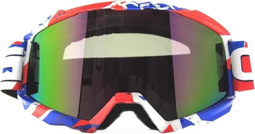 Vista 14 de CRG Sports Gafas de motocicleta ATV Dirt Bike Off Road Racing Motocross gafas para hombres, mujeres y adultos