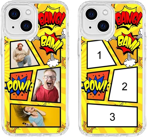 Vista 334 de Funda de teléfono personalizada para Apple iPhone 8 Plus iPhone 7 Plus, personalizada con foto, imagen, texto, imagen, diseño de imagen