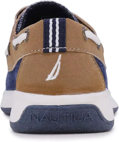 Vista 3 de Nautica Mocasines casuales para niños y niños, zapatos de barco con una correa - (niño pequeñoniño pequeño)