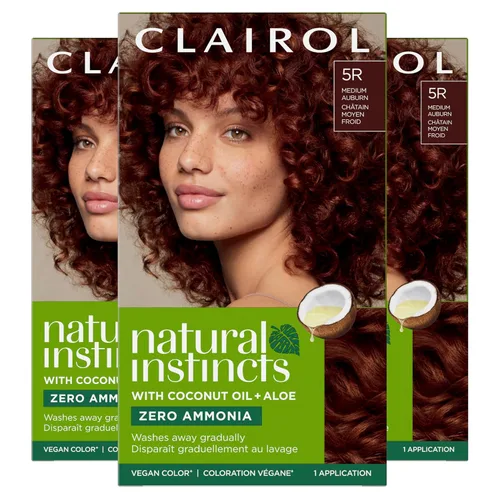 Vista 37 de Clairol Natural Instincts - Tinte semipermanente para el cabello, color negro 2, paquete de 1 unidad