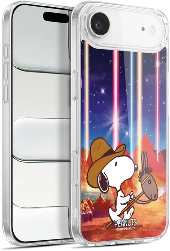 Vista 39 de Head Case Designs Funda de gel con licencia oficial de Peanuts Nebula Cactus Needles Snoopy Space Cowboy [protección de grado militar] compatible
