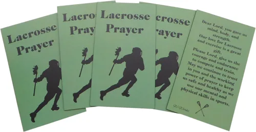 Vista 3 de Westmon Works Lacrosse - Juego de tarjetas inspiradoras de oración espiritual y motivacional, paquete de regalo de equipo a granel, juego de 10