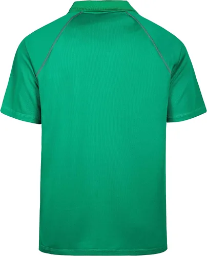 Vista 3 de Camiseta Polo de golf, de alto rendimiento, absorbentes de la humedad, de manga corta, para hombres, con bloqueo lateral, tallas grandes M-7XL