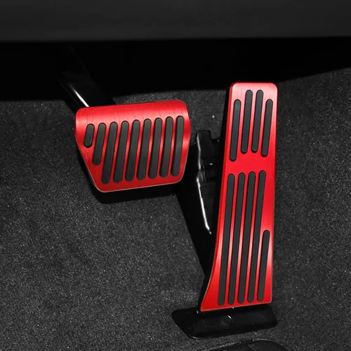 Vista 11 de Jaronx Compatible con cubiertas de pedal BMW, sin rotura de taladro, cubierta antideslizante de gas
