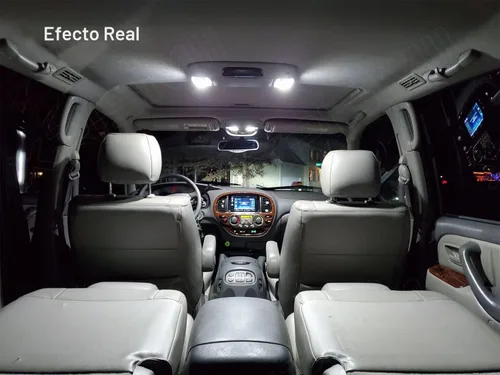 Vista 4 de Xpismii Kit de 18 Piezas de Luces LED Interiores Blancas de 6000K Expedition de Repuesto para Ford Expedition 2007 2008 2009 2010 2011 2012 2013