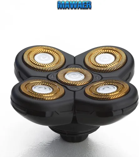 Vista 7 de 3 piezas universales 5 cuchillas para FREEBIRD FREEDOM GROOMING cabeza afeitadora cabezas de repuesto