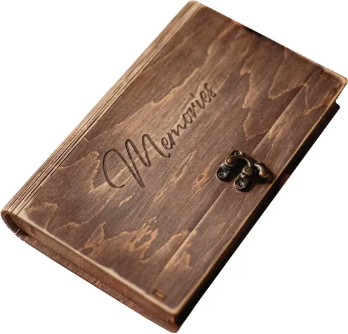 Vista 8 de Caja de fotos de boda para impresiones, caja de memoria de madera para fotos y unidad flash USB 3.0 (opcional), caja de regalo personalizada