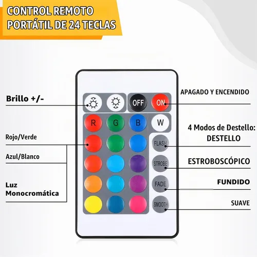 Vista 3 de 2 piezas de base de luz LED de madera, base de exhibición LED para arte de vidrio, cristal, resina acrílica, 16 luces USB de colores con control