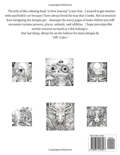 Vista 2 de A New Journey Adult Coloring by Off