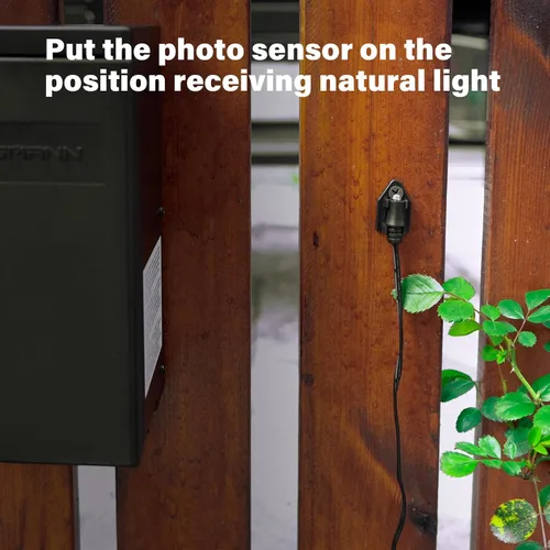Vista 6 de GOODSMANN Foto ojo, sensor de luz, célula fotográfica para transformador fotosensor remoto foto interruptor eléctrico del anochecer al amanecer