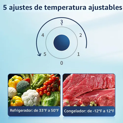 Vista 5 de BANGSON Refrigerador de 7.7 pies cúbicos con congelador superior tamaño apartamento negro