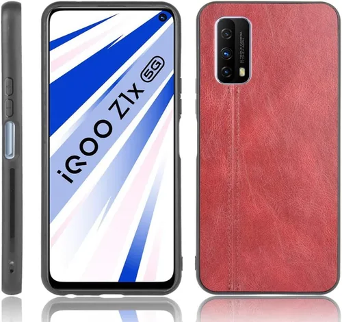 Vista 230 de Funda para Vivo iQOO Z1x 5G, funda para Vivo iQOO Z1x 5G Funda de piel sintética con funda 3 en 1, color azul