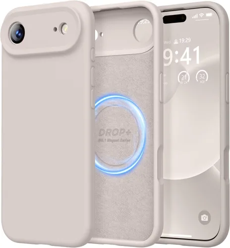 Vista 503 de LOVE 3000 Diseñada para Funda iPhone Air, Silicona Premium [Compatible con Magsafe][Forro de Microfibra Suave Anti-Rayones] Funda Protectora