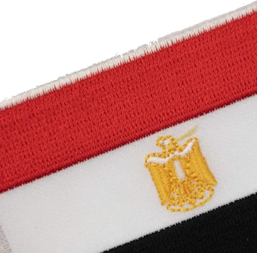 Vista 4 de Parche para coser con bandera de Egipto y banderas de países árabes africanos, 2