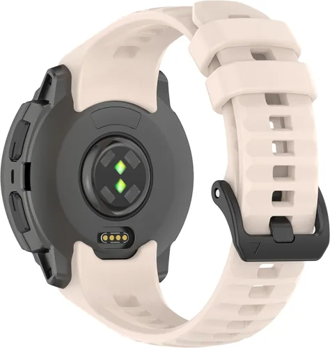 Vista 10 de Correas de Repuesto para Relojes Garmin Instinct, Correa de Silicona Suave Compatible con Garmin Instinct 2/Solar/Tactical Verde militar