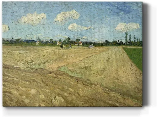 Vista 37 de Renditions Gallery Vincent Van Gogh Impreso Flores de almendra, famosa reproducción de pintura, lienzo de alta calidad envuelto en galería, listo