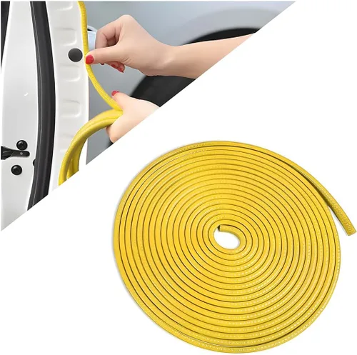 Vista 13 de Protector de borde para puerta de automóvil, sello de goma universal en forma de U, protectores de borde de barco de aluminio, no requiere