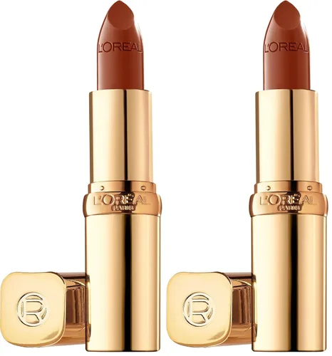 Vista 36 de L'Oréal Paris Colour Riche Original Satin - Lápiz labial 107 "Seine Sunset" Atardecer del Sena