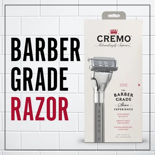 Vista 2 de Cremo Asombrosamente superior grado peluquero sistema recargable maquinilla de afeitar