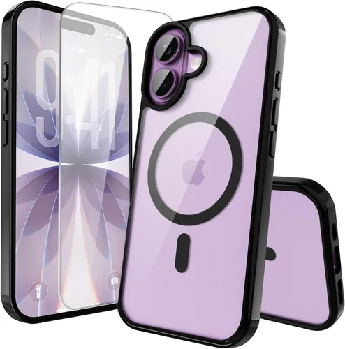 Vista 34 de Funda Translúcida Mate para iPhone 11, [Protección contra Caídas de Grado Militar de 10 Pies] Parachoques Protector Delgado Duradero Resistente a