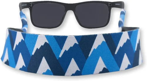Vista 2 de Carson Correa de retención de gafas de neopreno para gafas de sol y gafas, Blue Glacier (ER-70BLW)