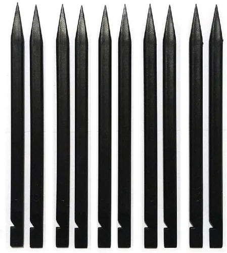 Vista 8 de Juego de herramientas negras universales para abrir y tipo lapicera para reparar teléfonos celulares iPhone, tablets iPad, PC laptop Macbook, 50