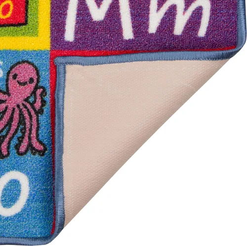 Vista 10 de KC Cubs Alfombra de 3x5 pies con Alfabeto ABC, Estaciones, Meses y Días – Tapete de Juego Educativo para Niños, Niños Pequeños, Cuarto del Bebé