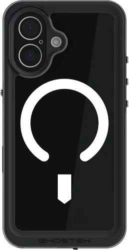 Vista 44 de Ghostek NAUTICAL funda delgada para iPhone 14 Plus a prueba de golpes impermeable con protector de pantalla y imán MagSafe con carga inalámbrica
