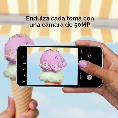 Vista 9 de Samsung Galaxy S23 FE - Teléfono celular AI, teléfono inteligente Android desbloqueado de 128 GB, batería de larga duración, procesador de energía