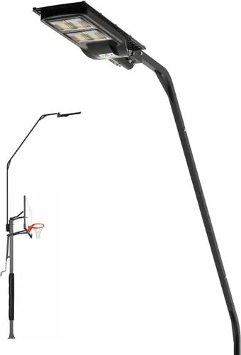 Vista 15 de Silverback La luz LED de aro de baloncesto ilumina el tablero