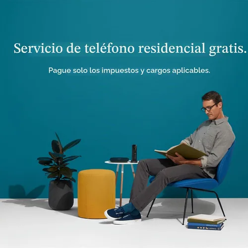 Vista 3 de Ooma Telo Air 2 Retro Chrome Kettle Teléfono de Casa en Paquete de Servicio Gratuito, Llamadas Ilimitadas en Todo el País, En Movimiento