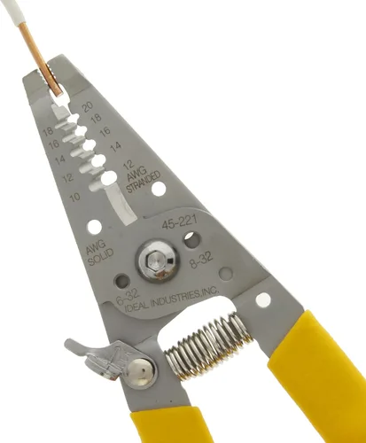 Vista 12 de IDEAL Electrical 45-221 Reflex Super T-Stripper pelacables, acero inoxidable, 8-16 AWG sólido, 10-18 AWG trenzado