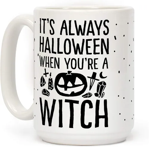 Vista 53 de LookHUMAN Tazas de Halloween Taza de café de Halloween - Tazas de café para decoración ideales para amantes y entusiastas de la decoración - Taza