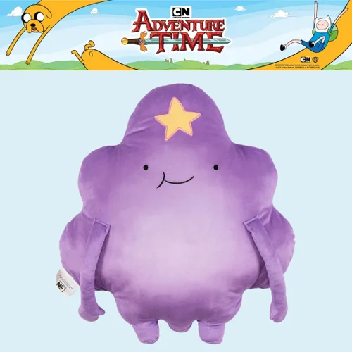 Vista 4 de Coleccionables Adventure Time Lumpy Space Princess LSP Ropa de Cama Almohada Decorativa de Abrazo Súper Suave y Acogedora