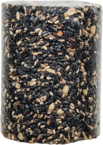 Vista 3 de JCs Wildlife Wild Bird Blend - Cilindro grande de semillas de pájaro, 3.75 libras (1 cilindro)