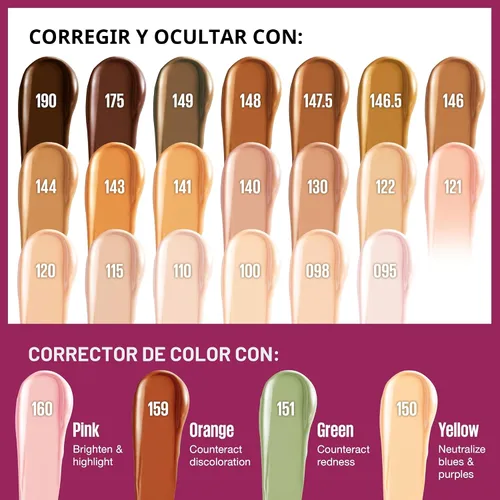 Vista 6 de Maybelline Instant Age Rewind Eraser - Corrector multiusos para tratamiento de círculos oscuros, 100, 1 unidad (el embalaje puede variar)
