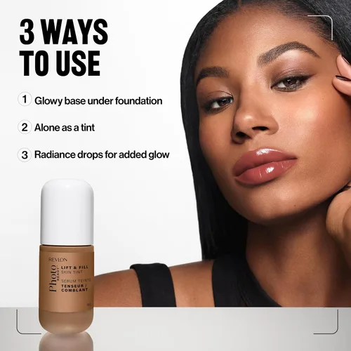 Vista 8 de Revlon PhotoReady Lift + Fill Skin Tint, 160, 1 fl oz
